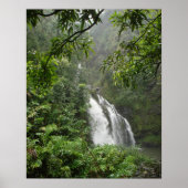 Wasserfall Poster (Vorne)