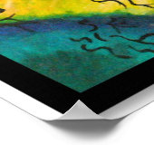 Wasserfall Poster (Ecke)