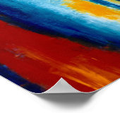 Wasserfall Poster (Ecke)