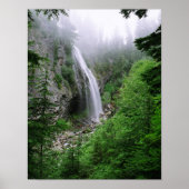 Wasserfall Poster (Vorne)