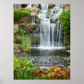 Wasserfall Poster (Vorne)