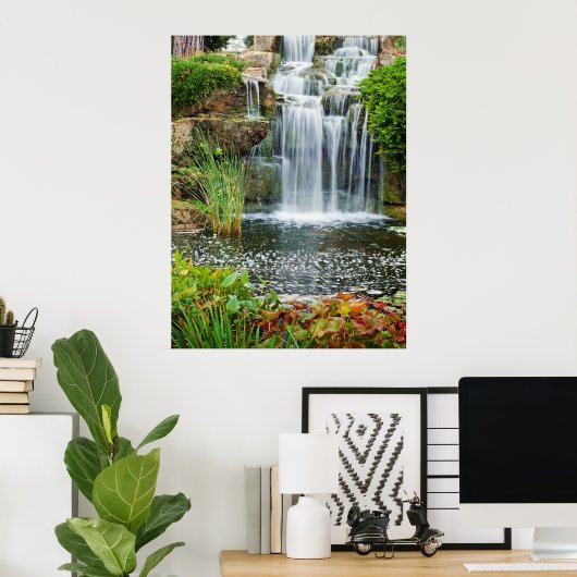 Wasserfall Poster (Heimbüro)
