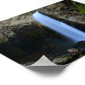 Wasserfall Poster (Ecke)