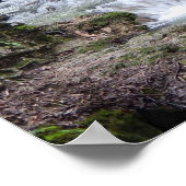 Wasserfall Poster (Ecke)