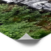 Wasserfall Poster (Ecke)