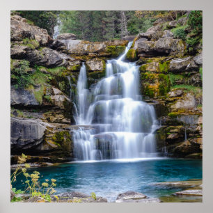 Wasserfall Poster
