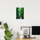 Wasserfall Poster (Heimbüro)