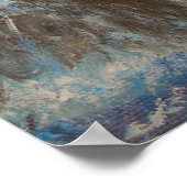 Wasserfall Poster (Ecke)