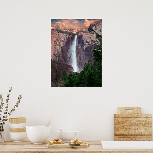 Wasserfall Poster (Küche)