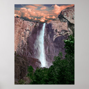 Wasserfall Poster
