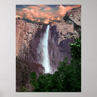 Wasserfall Poster