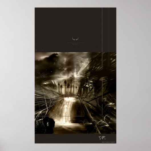 Wasserfall Poster (Vorne)