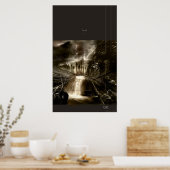 Wasserfall Poster (Küche)