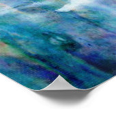 Wasserfall Poster (Ecke)