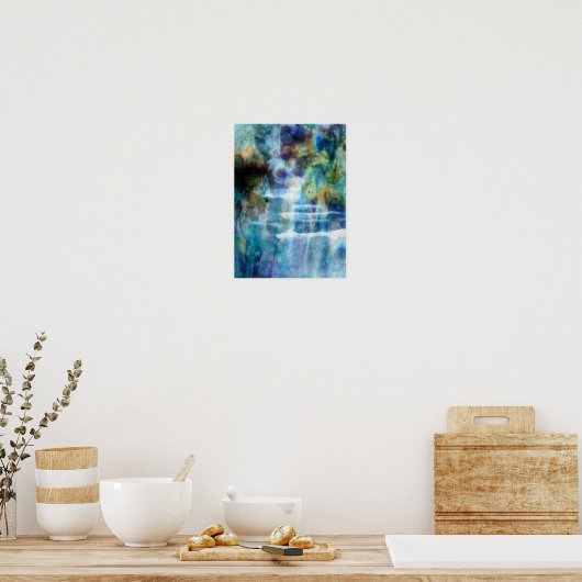 Wasserfall Poster (Küche)