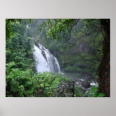 Wasserfall Poster (Vorne)