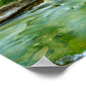 Wasserfall Poster (Ecke)