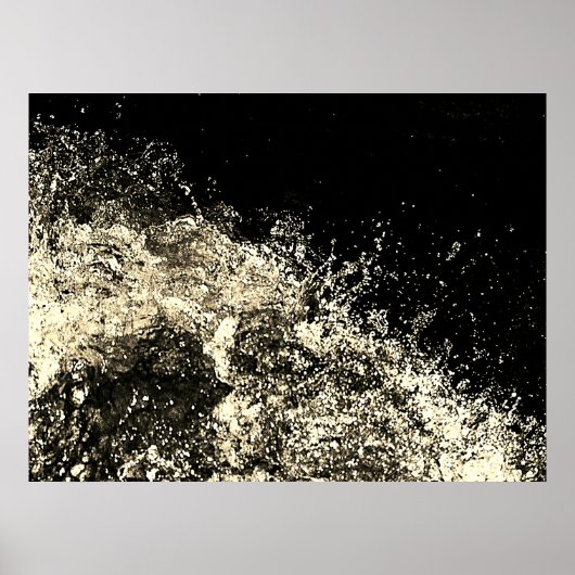 Wasserfall Poster (Vorne)