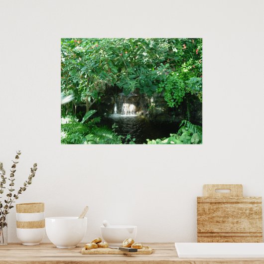 Wasserfall Poster (Küche)