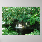 Wasserfall Poster (Vorne)