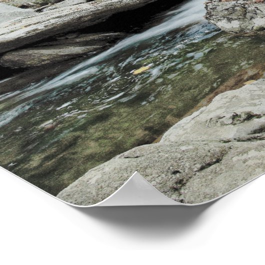 Wasserfall Poster (Ecke)