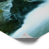 Wasserfall Poster (Ecke)