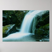 Wasserfall Poster (Vorne)