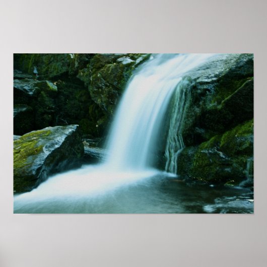 Wasserfall Poster (Vorne)