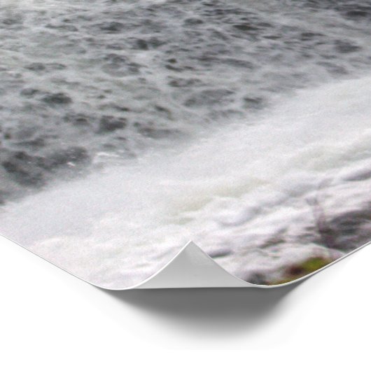 Wasserfall-Poster Poster (Ecke)