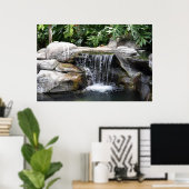 Wasserfall-Poster Poster (Heimbüro)