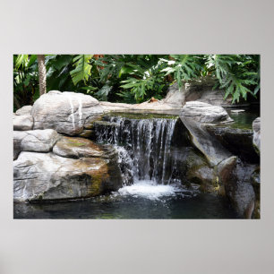Wasserfall-Poster Poster