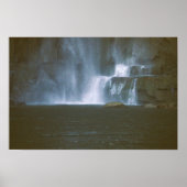 Wasserfall-Poster Poster (Vorne)