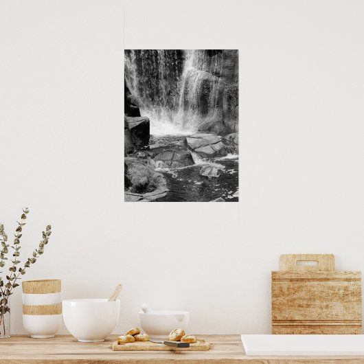 Wasserfall-Poster Poster (Küche)