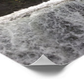 Wasserfall-Poster Poster (Ecke)