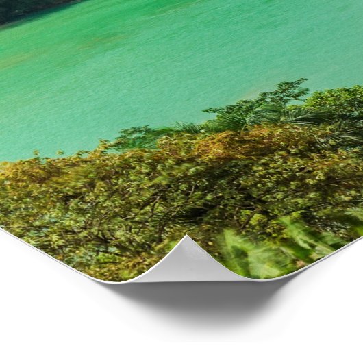 Wasserfall-Poster Poster (Ecke)