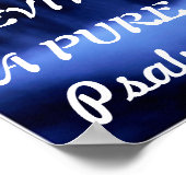 Wasserfall Poster Wash über mich... (Ecke)