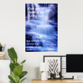 Wasserfall Poster Wash über mich... (Heimbüro)