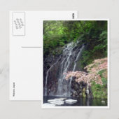 Wasserfall Postkarte (Vorne/Hinten)
