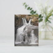 Wasserfall Postkarte (Stehend Vorderseite)