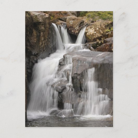 Wasserfall Postkarte (Vorderseite)
