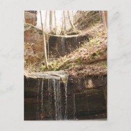 Wasserfall Postkarte