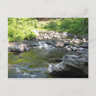 Wasserfall Postkarte