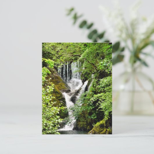 WASSERFALL POSTKARTE (Stehend Vorderseite)