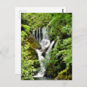 WASSERFALL POSTKARTE (Vorne/Hinten)