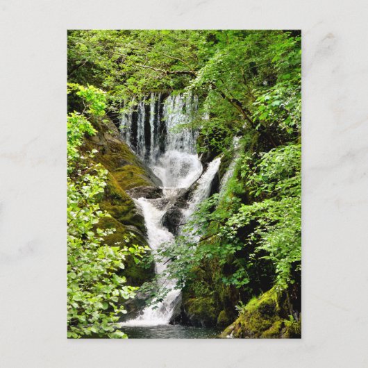 WASSERFALL POSTKARTE (Vorderseite)