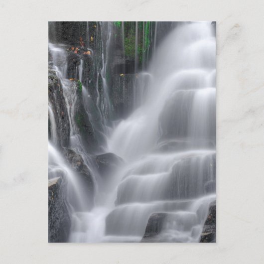 Wasserfall Postkarte (Vorderseite)