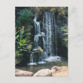 Wasserfall Postkarte (Vorderseite)
