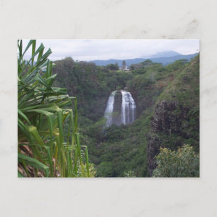 Wasserfall Postkarte