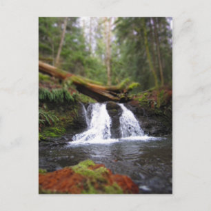 Wasserfall Postkarte