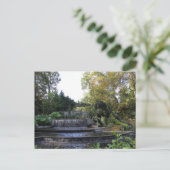Wasserfall Postkarte (Stehend Vorderseite)